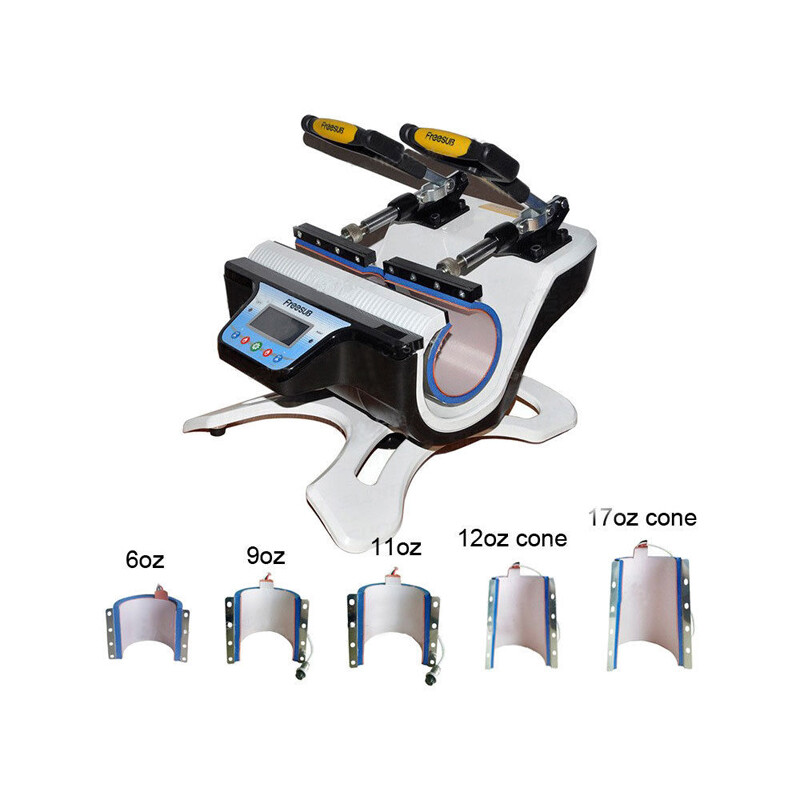 5in1 Mug Heat Press Machine Mug Transfer Double Station for 6oz 9oz 11oz 12oz17o