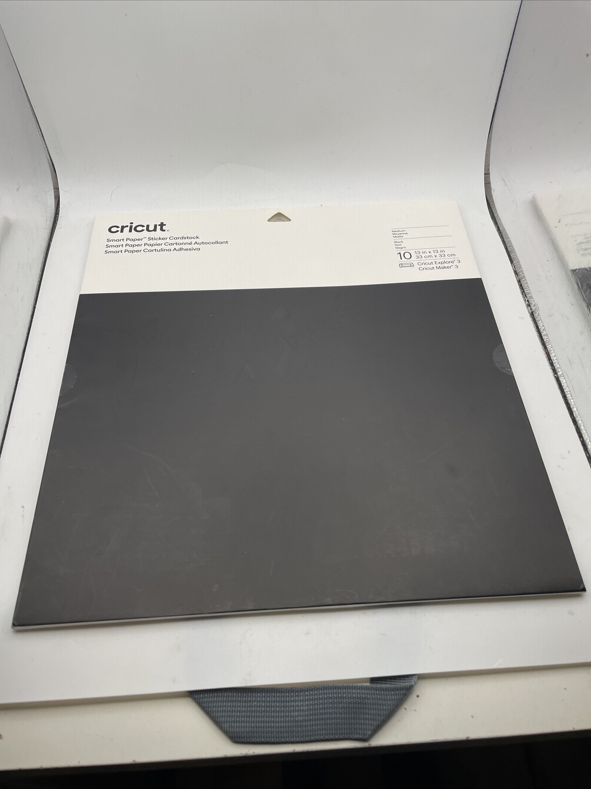 Cricut Smart Paper Sticker Cardstock - 10 Sheets - 13in x 13in - Adhesive Paper