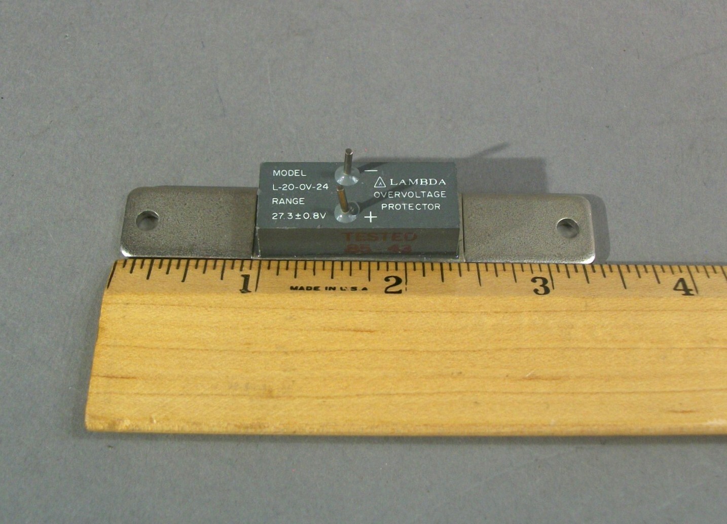 Lambda L-20-OV-24 Overvoltage Protector Free Shipping - New