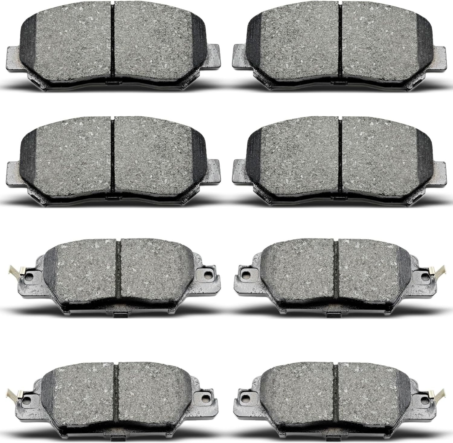 8pcs Ceramic Disc Brake Pads Front & Rear Fit For Mazda CX-5 2016-2021