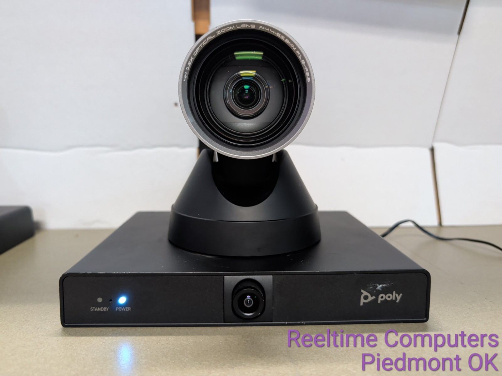 HP Poly Studio E60 PTZ 4K Video Conferencing Camera 12x Zoom PBJ-E60-001