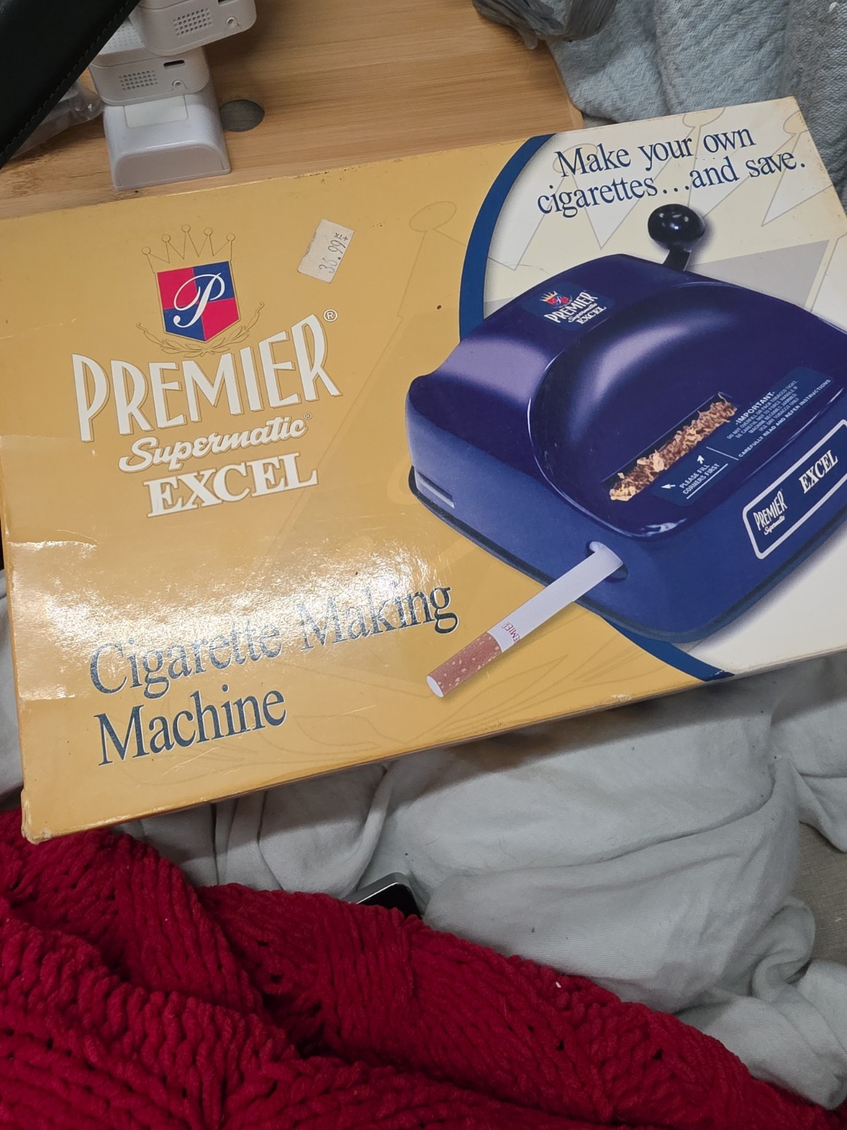 PREMIER Supermatic EXCEL Cigarette Maker Rolling Making Tobacco Injector Machine