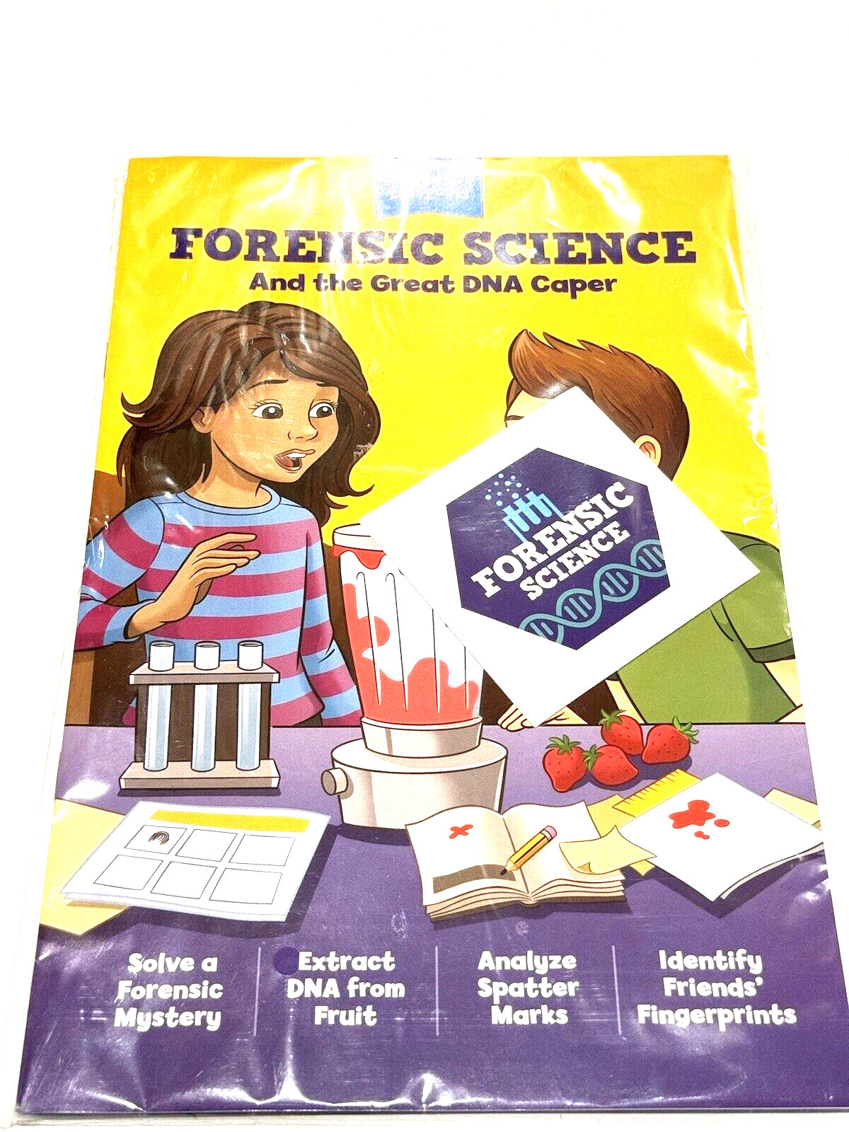 Little Passports Forensic Science Great DNA Caper Fingerprints Home School NEW