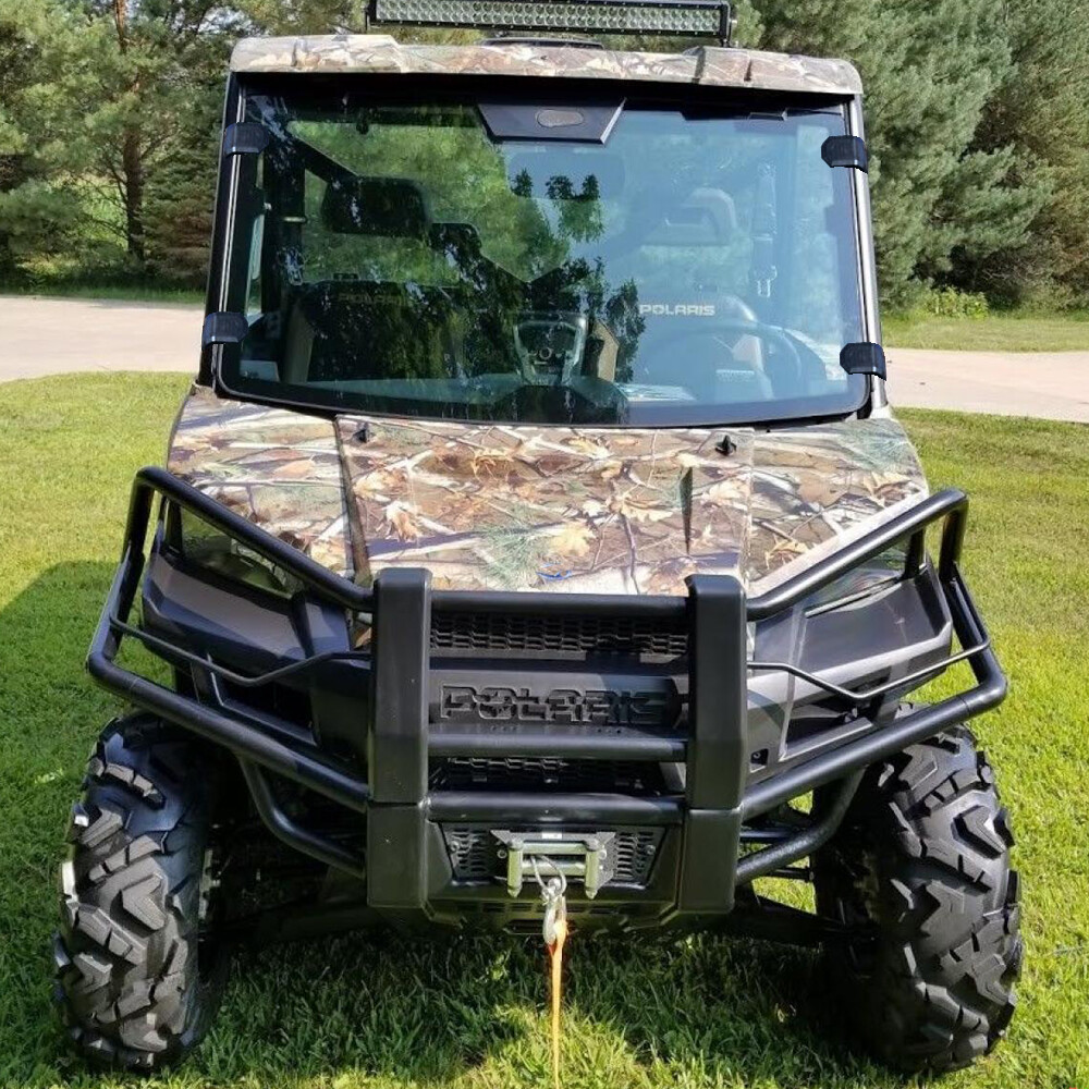 Front Full Windshield For 2013-2025 Polaris Ranger XP 900 1000 /2015-2016 XP 570