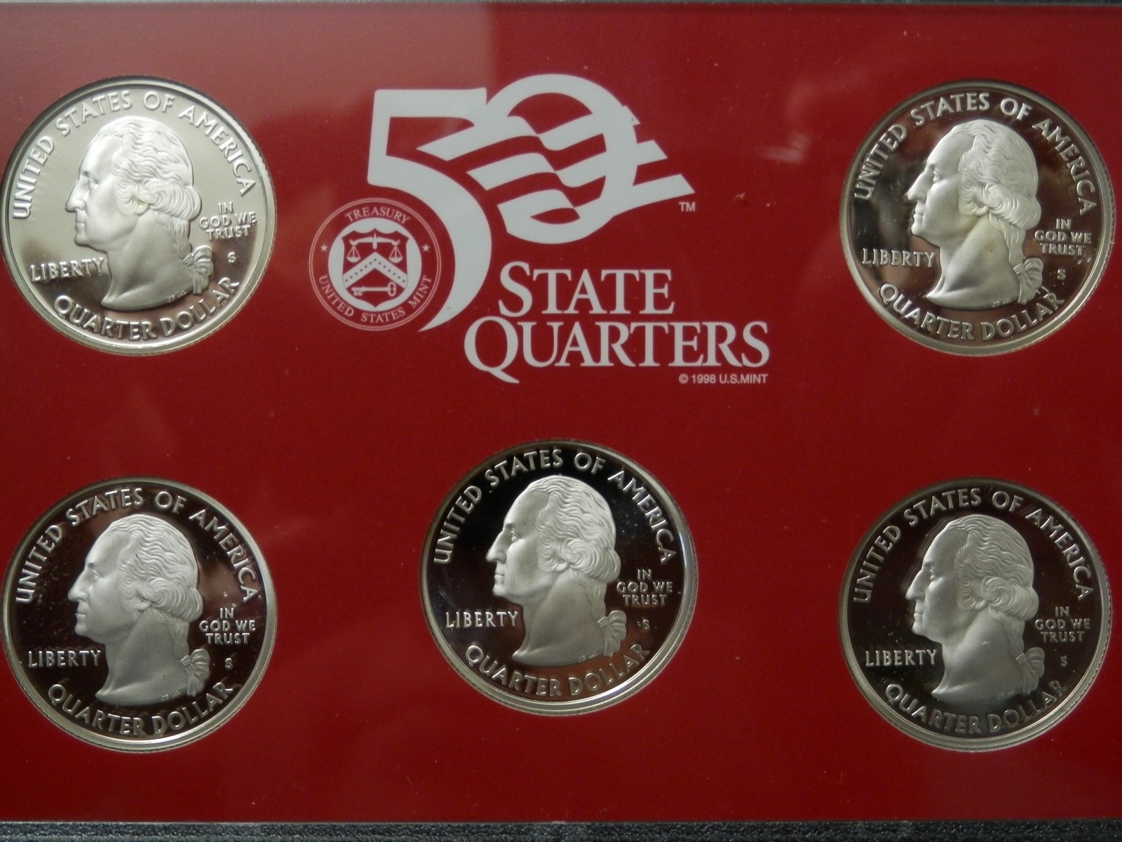 2007 United States Mint Silver Proof Set - Proof Set w/ Box & COA