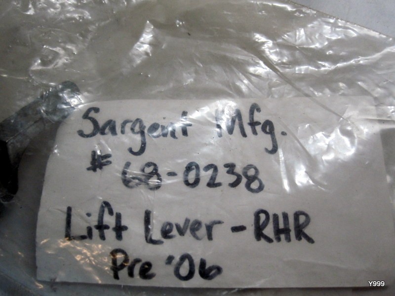 Sargent 68-0238 Latchbolt Lever RHR
