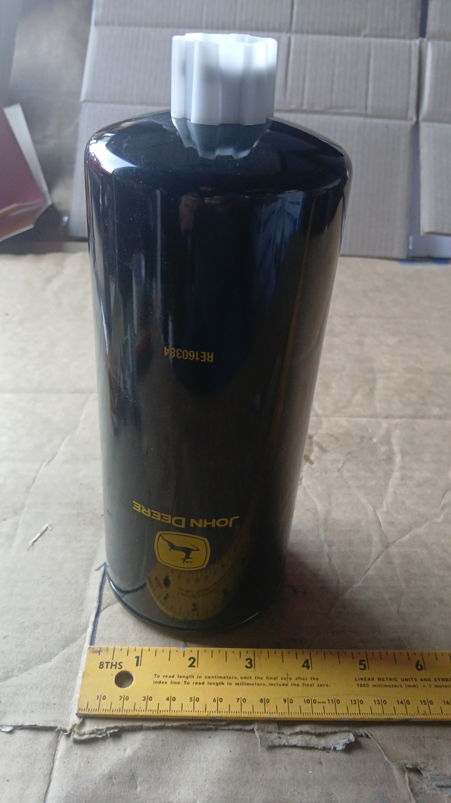 John Deere Original Equipment Fuel Filter RE160384