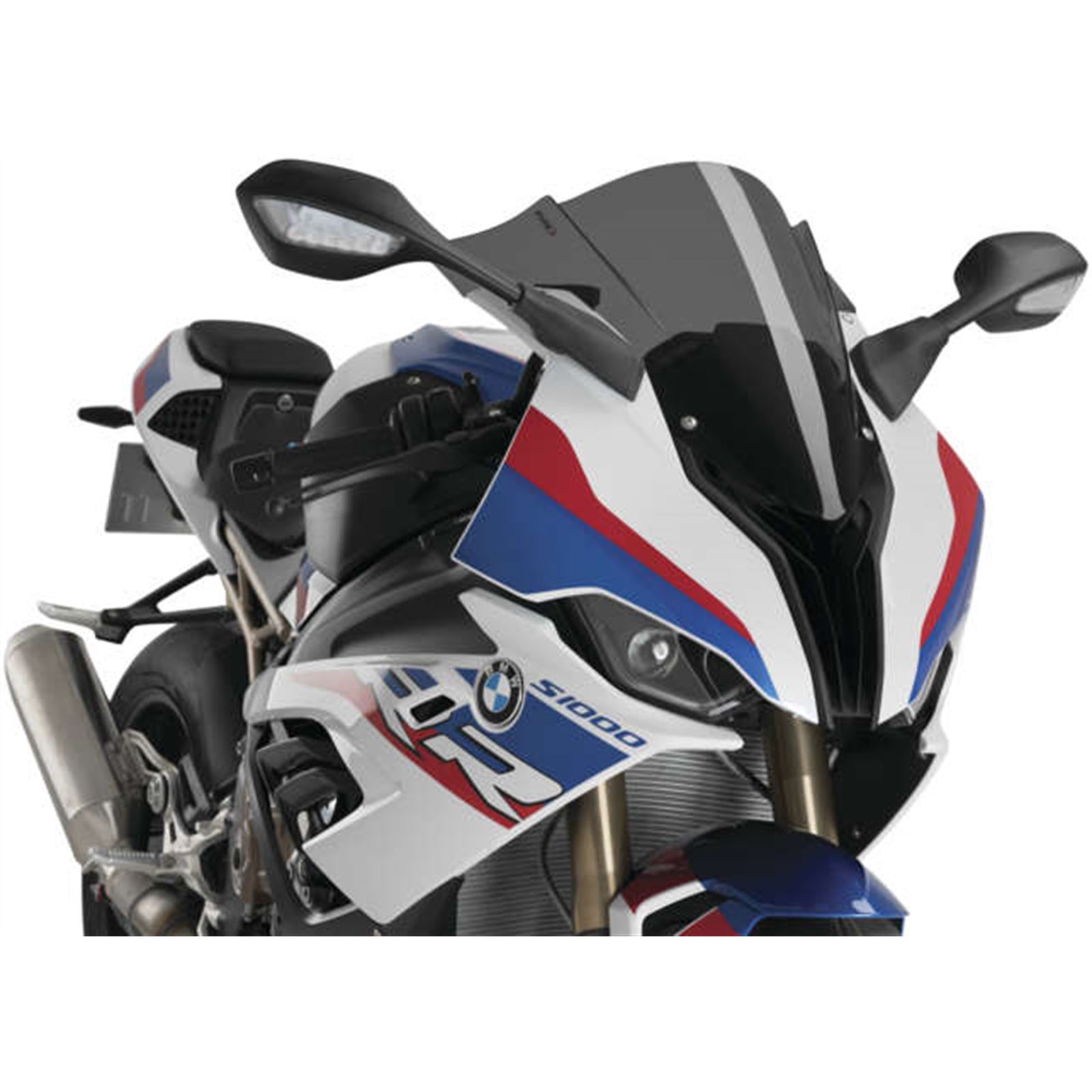 Puig Z-Racing Windscreen - Dark Smoke for BMW 3571F