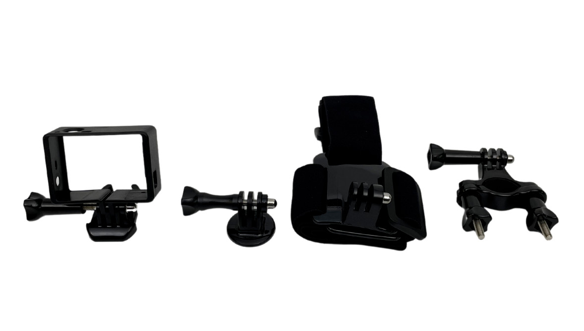 Lot of 4x GoPro Helmet Pole Clamp Tripod Accessories for Video