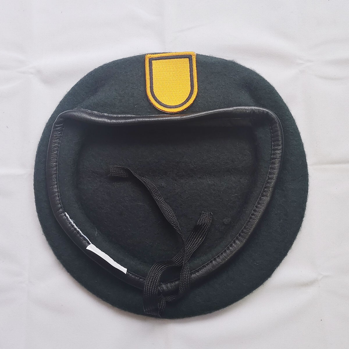 Vietnam War US ARMY SPECIAL FORCES GREEN BERET HAT Wool 1st SFG SIZE XL