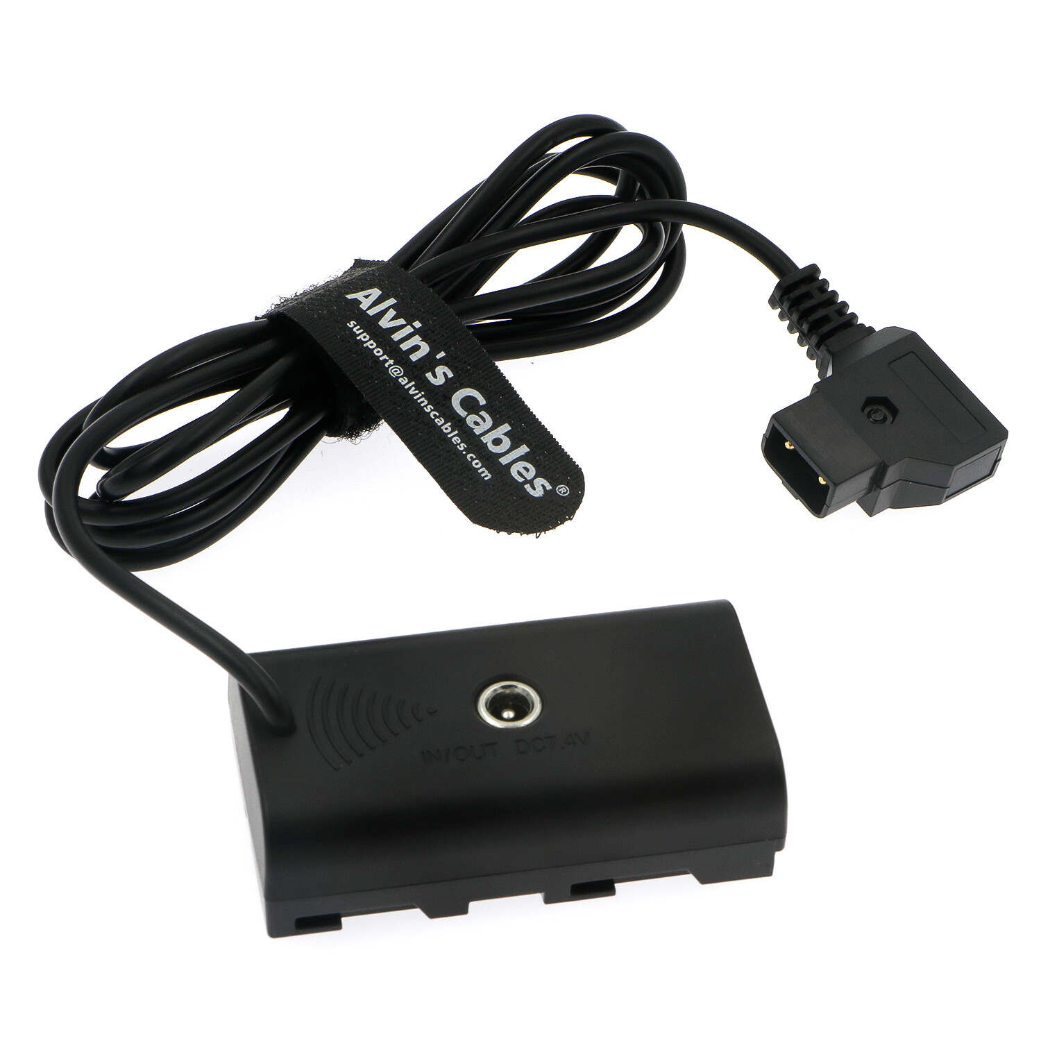 D-tap to F550 Dummy Battery Power Cable forSony NP-F550 F770 Atomos Ninja V 50cm