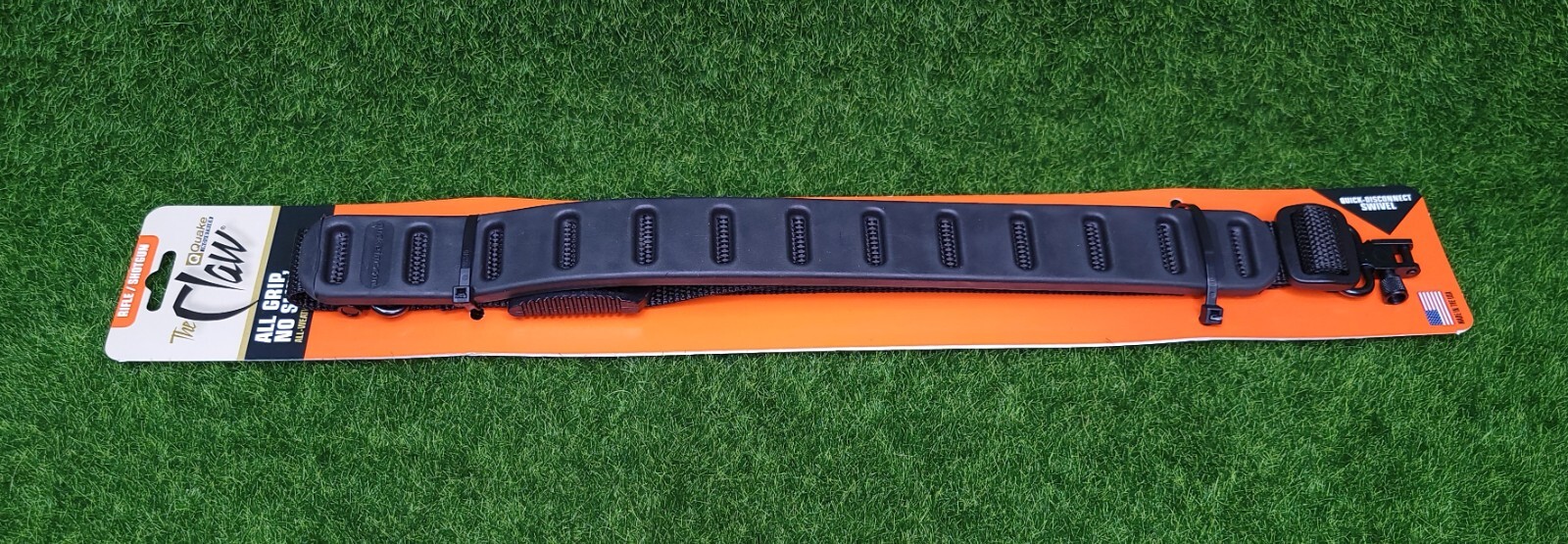 Quake Adjustable "The Claw" Shotgun/Rifle Padded Slimline Sling, Black - 58000-3