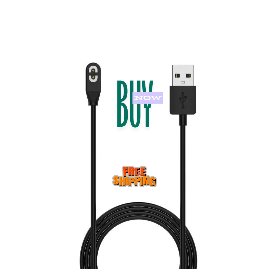 USB Magnetic Charging Cable Cord for After-Shokz Aeropex Open Run/Comm Headphone