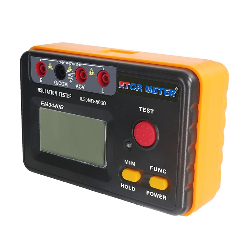 EM3440B Insulation Resistance Tester 0.5MΩ ~ 50GΩ New