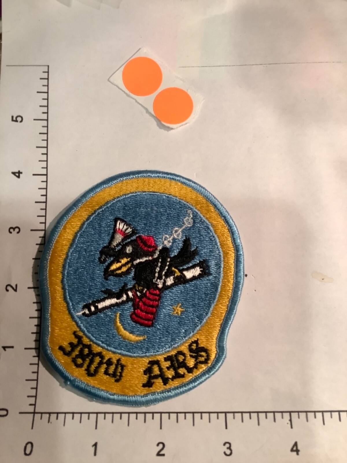 VINTAGE USAF 380TH ARS SQUADRON PATCH