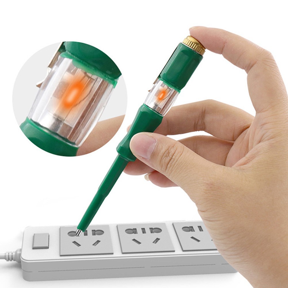 High brightness work neon light bulb electrical test pen voltage indicator