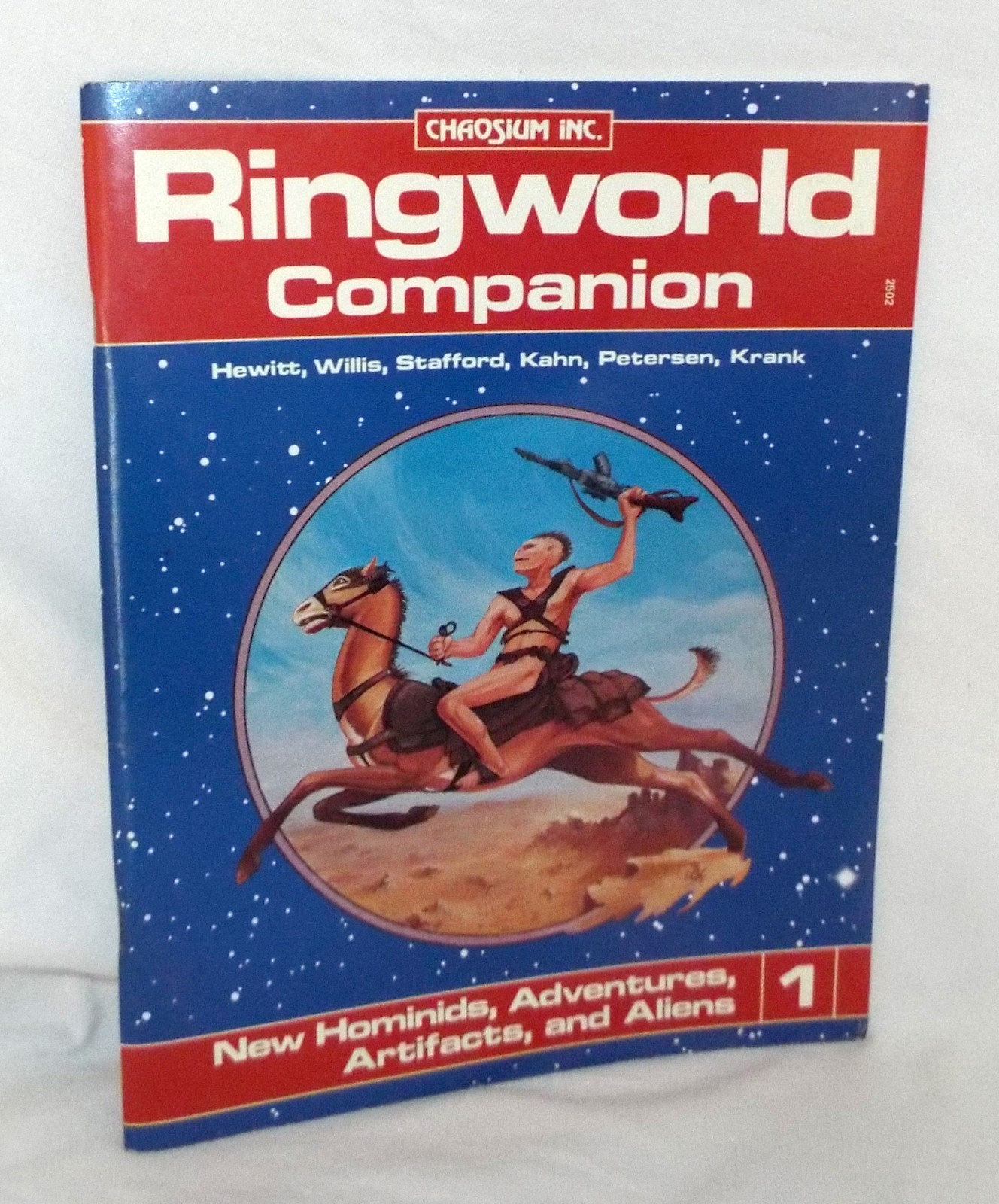 RINGWORLD COMPANION, Chaosium, Inc. 1984, #1 New Hominids Adventures 2502