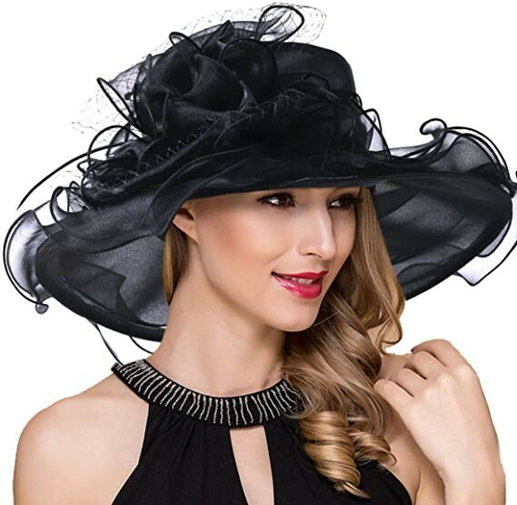Women's Church Derby Dress, Bridal Cap British Tea Party Wedding Hat 12 COLORS