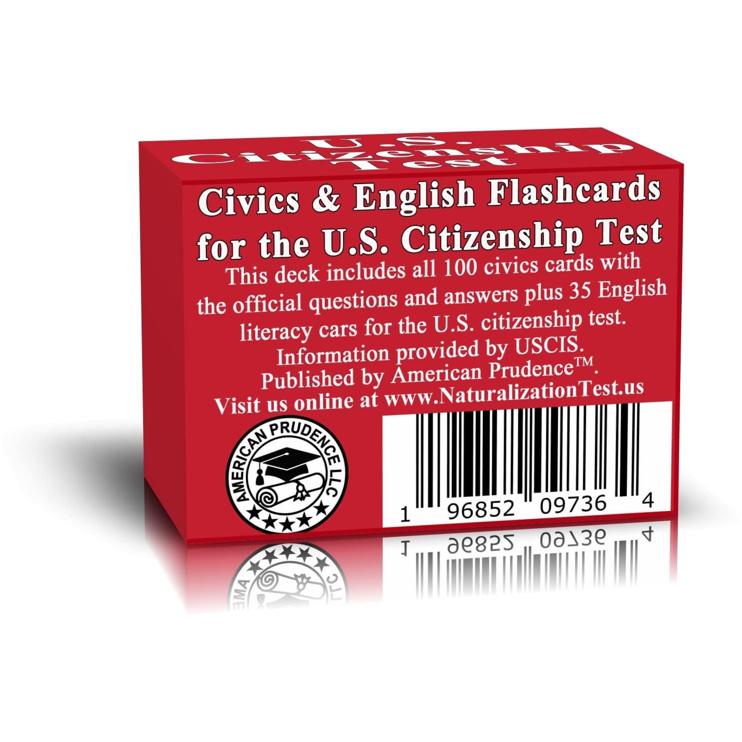 US Citizenship Flash Cards 2025 to Study for the Naturalization Test Includes Ci