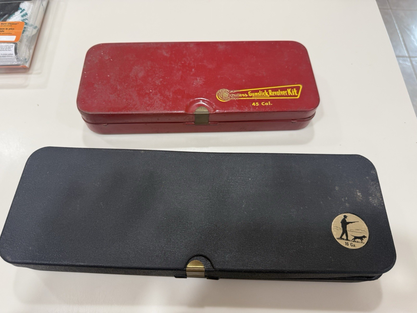 Vintage Gun Cleaning Kit Compatible with Shotguns, Rifles, Pistols