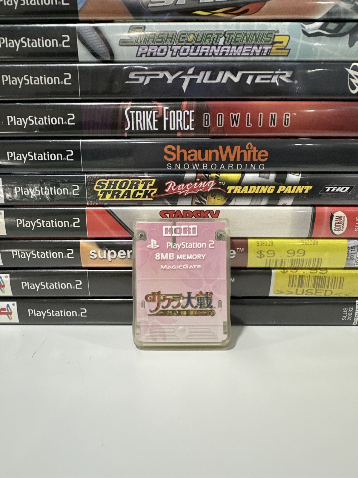 Sony PlayStation 2 PS2 Hori Memory Card Sakura Taisen Wars Pink 8MB