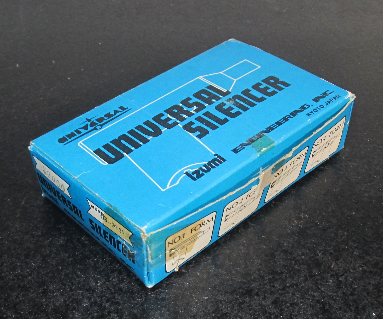 IZUMI Universal Silencer No. 3 FORM for O.S. 20-25 Engines - Brand New