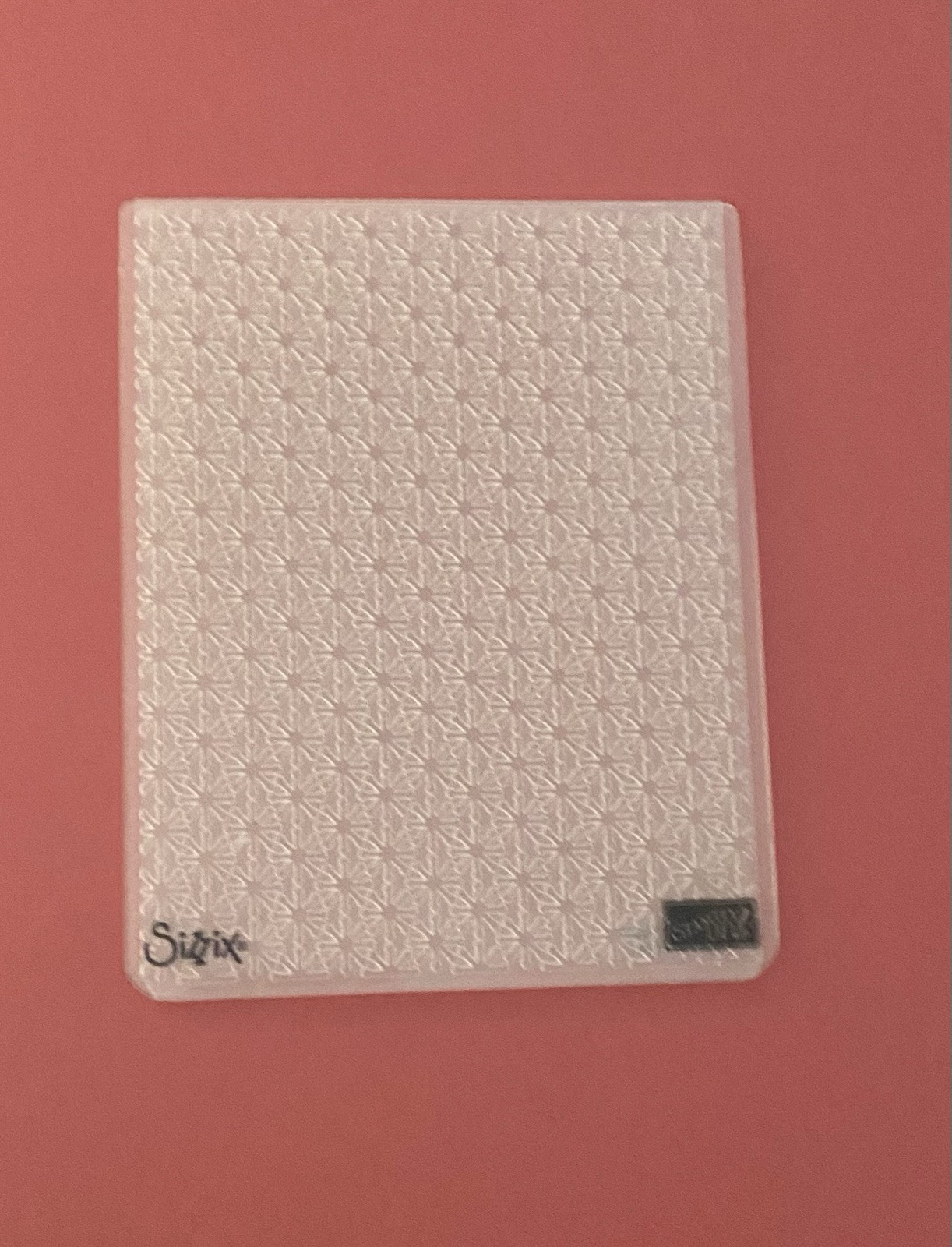 Stampin' Up SNOW BURST Embossing Folder