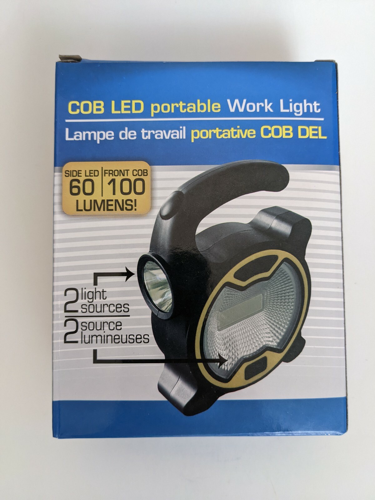 Portable Work COB LED Light Camping Construction Fishing Maintenance Emergency
