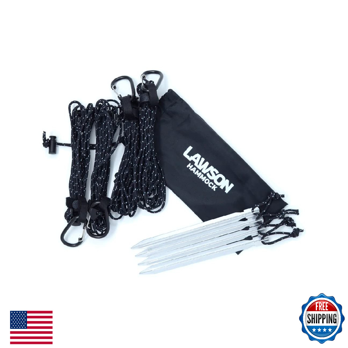 Lawson Hammock Stabilizer Kit - Blue Ridge Camping Hammock Accessory