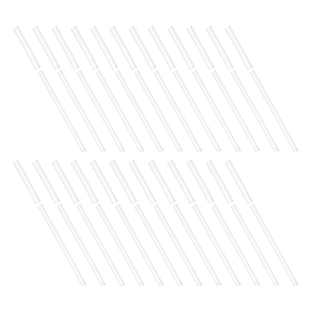 100 Pcs Earrings Protector Protectors Silicone Clear Sleeve Retainer