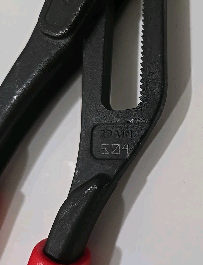 Snap On Tools 10" Water pump Adjustable Pliers 35 teeth 57% more pull power NEW!