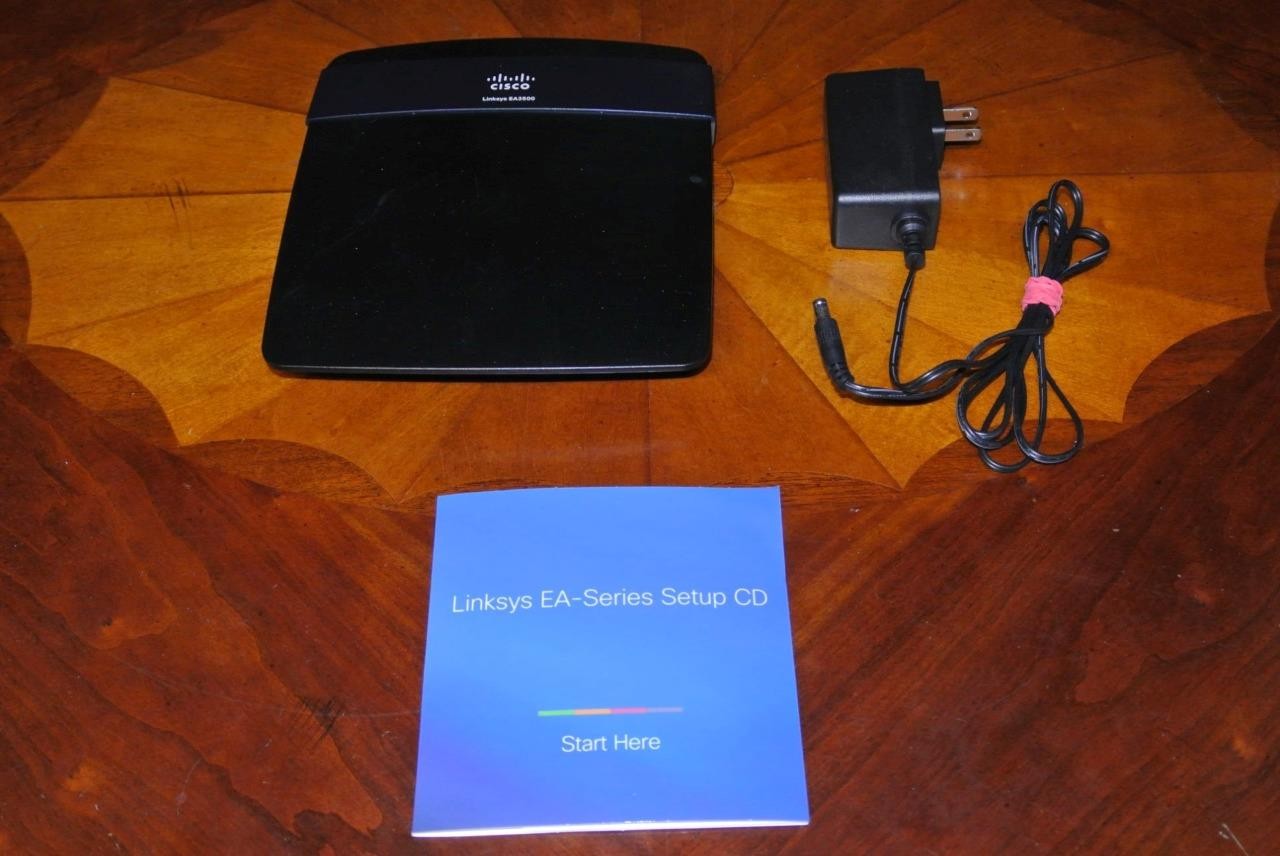 Linksys N750 Router Wi-Fi Wireless Dual-Band+ Gigabit USB Ports Wi-Fi App EA3500