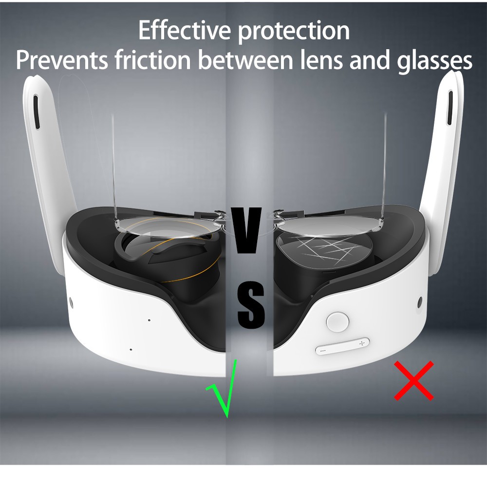 Suitable for meta quest3s blackout lens anti-scratch protective frame