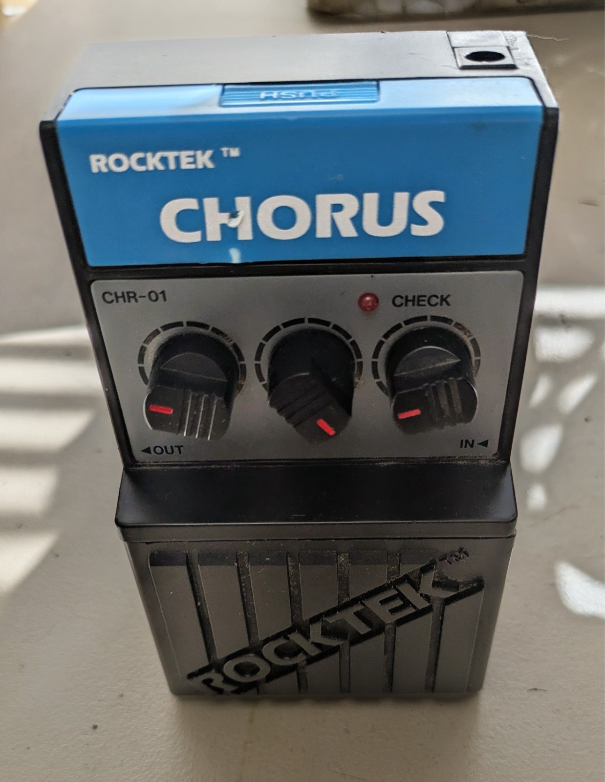 Rocktek  CHR-01 Chorus Analog Guitar Effects Pedal Electric P-977343 vintage
