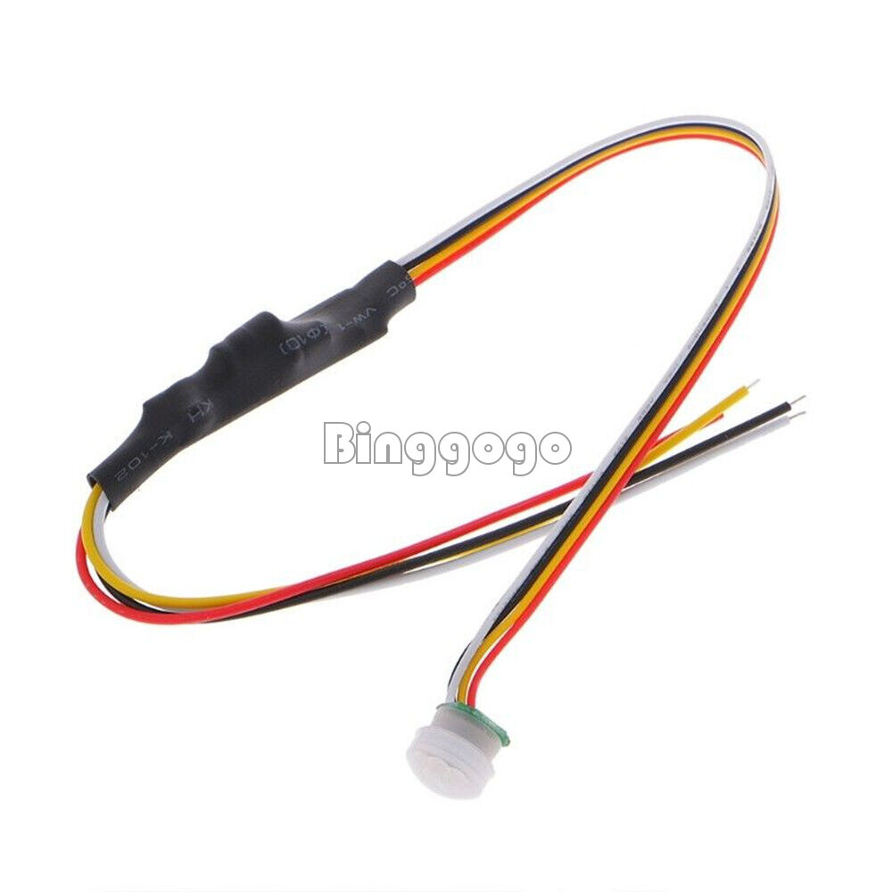 DC 5V-24V Car Motion Infrared Light Closet Sensor Detector Switch Security NEW