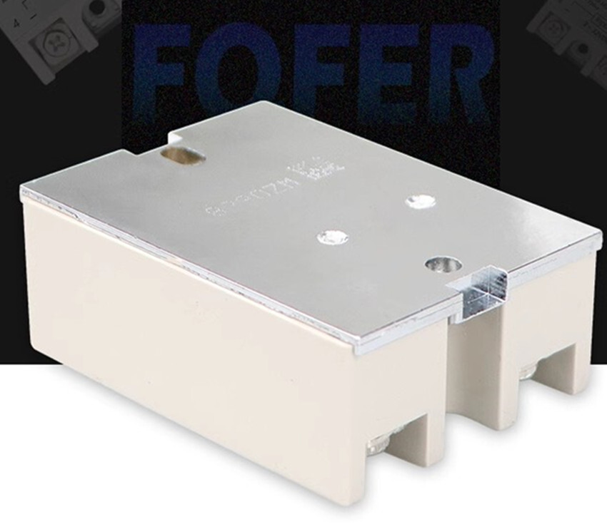 FQFER Single-phase Solid State Relay SSR-60DA 60A DC Control AC