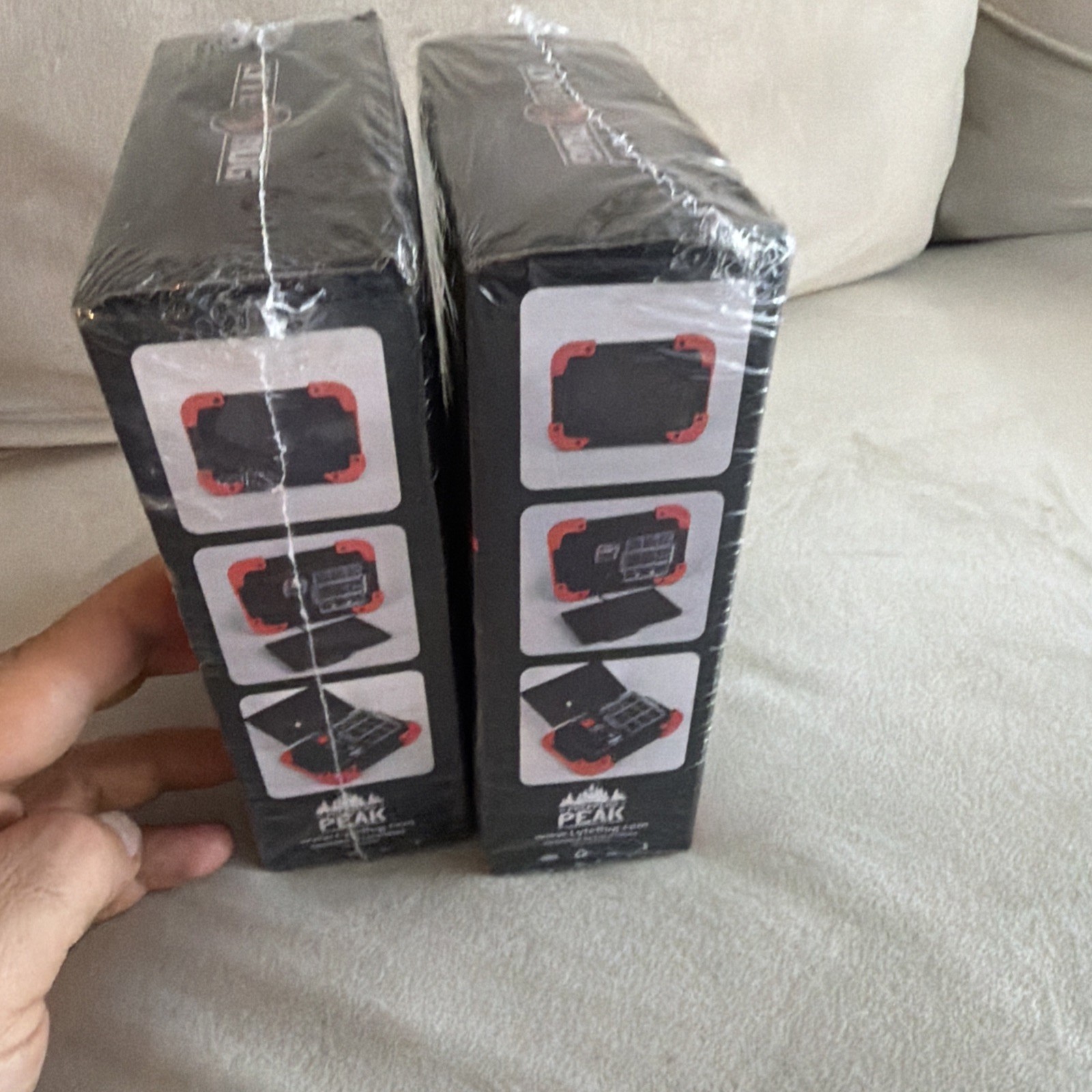 Lyte Bug Rechargeable, Charging Bank, 180° Handle Work Light W856 Two Pack