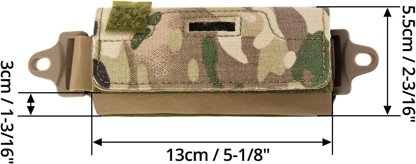 Helmet Counterbalance Weight Bag, Tactical Helmet Counterweight NVG Pouch Compat
