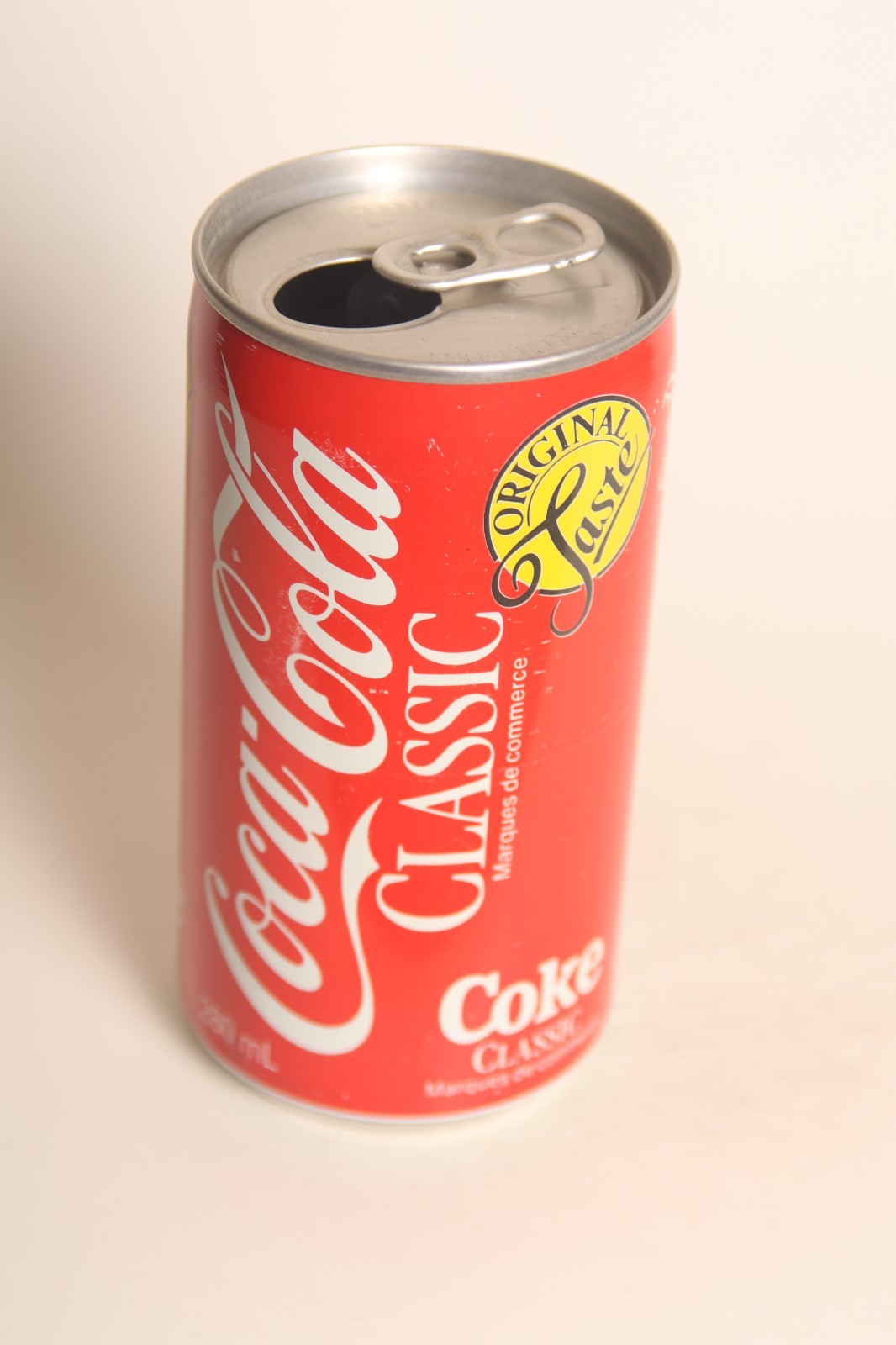 Coca-Cola Classic soda can