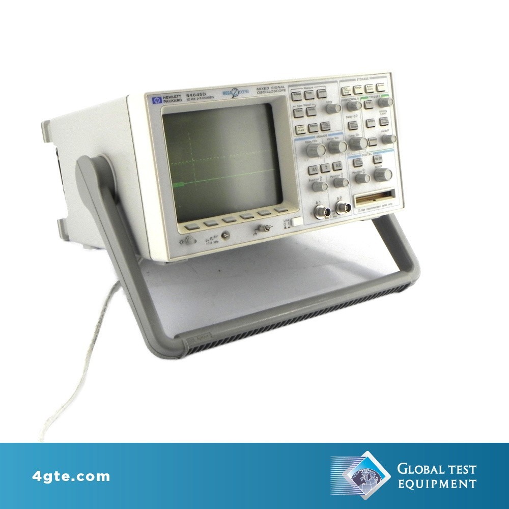 Keysight 54645D 100-MHz 200-MSa/s Mixed Signal Oscilloscope with 54650A GPIB