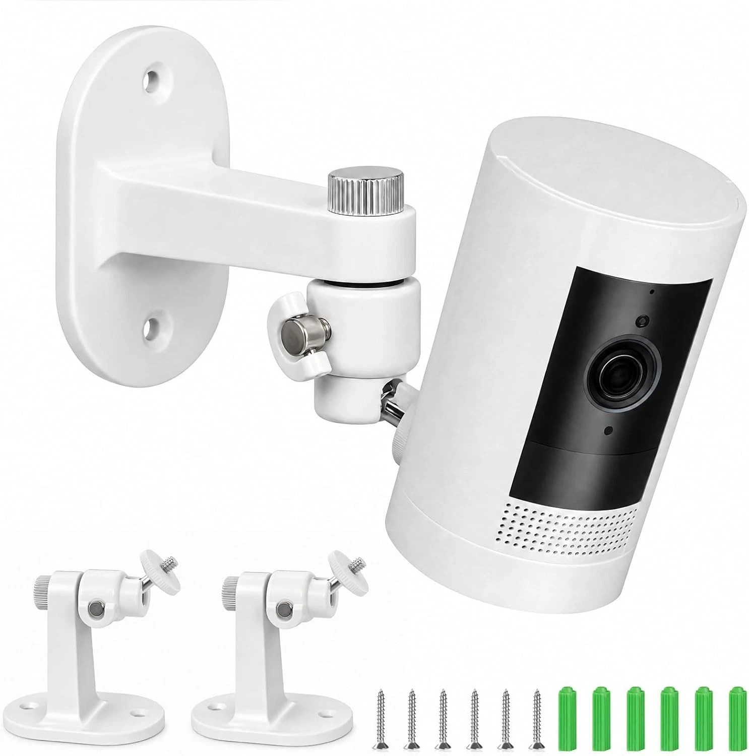 2 Pack Ring Camera Wall Mount for Ring Stick up Cam & Ring Outdoor Cam Plus 360°