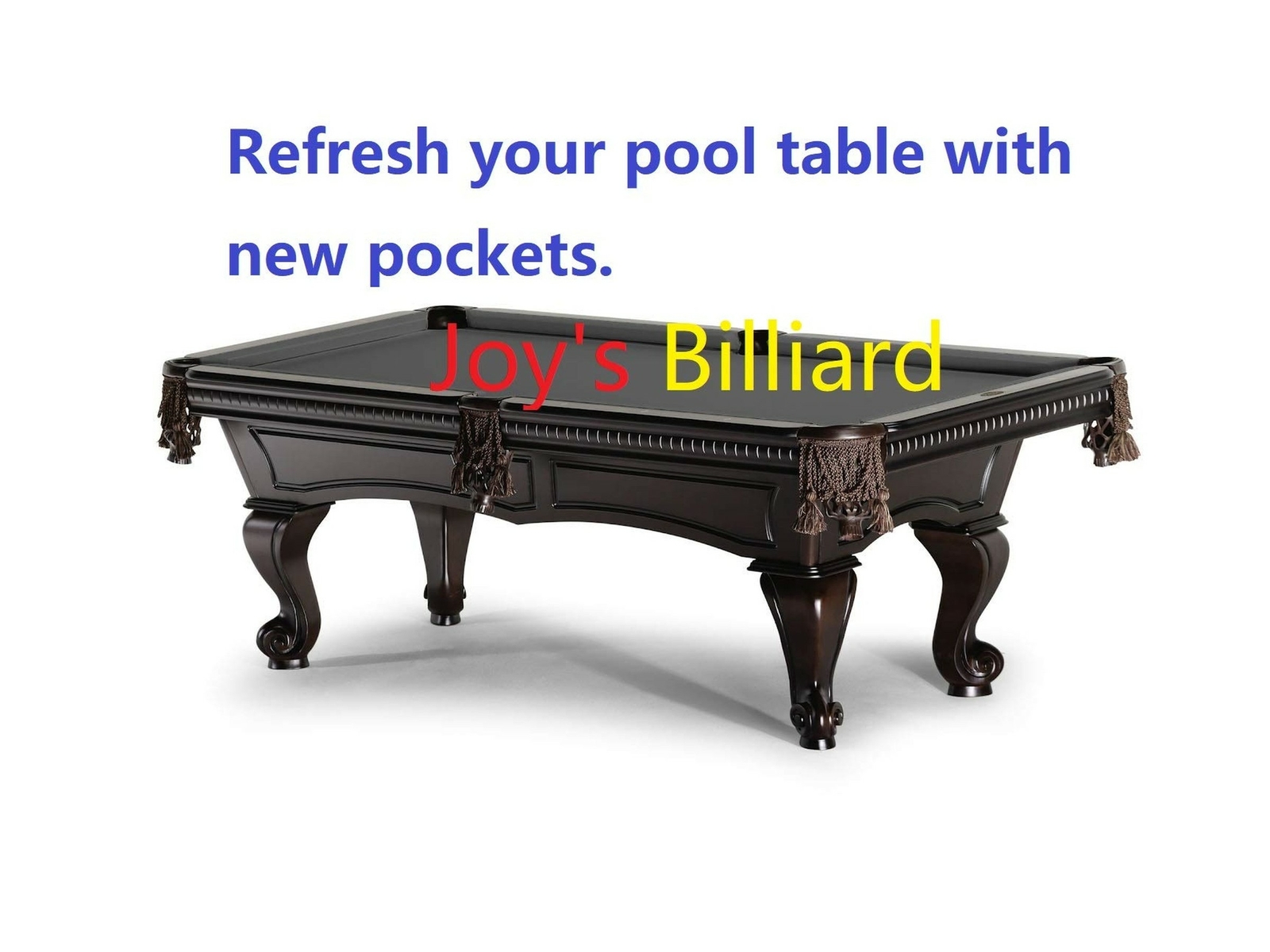 Pool Table Pockets Leather Billiard Pockets Made of Genuine Cowhide, with Fri...