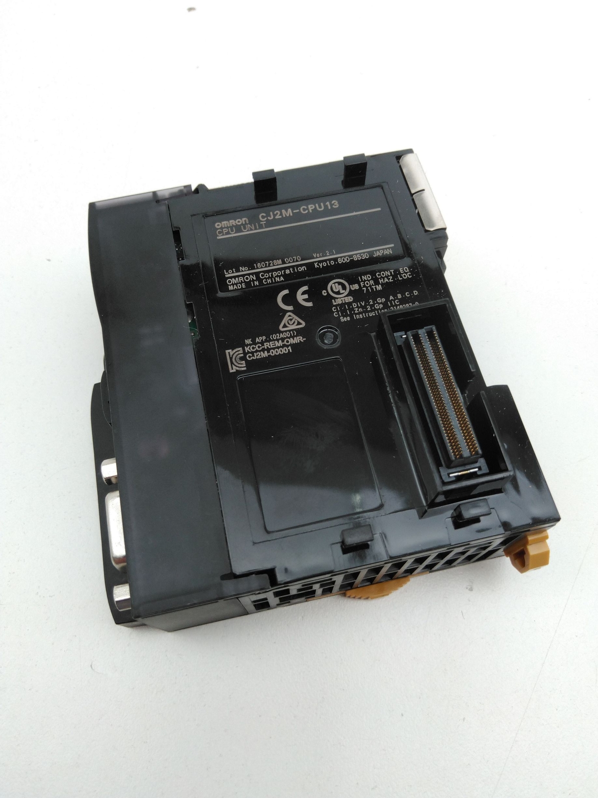 Omron CJ2M-CPU13 Programmable Logic Controller (CPU) Module