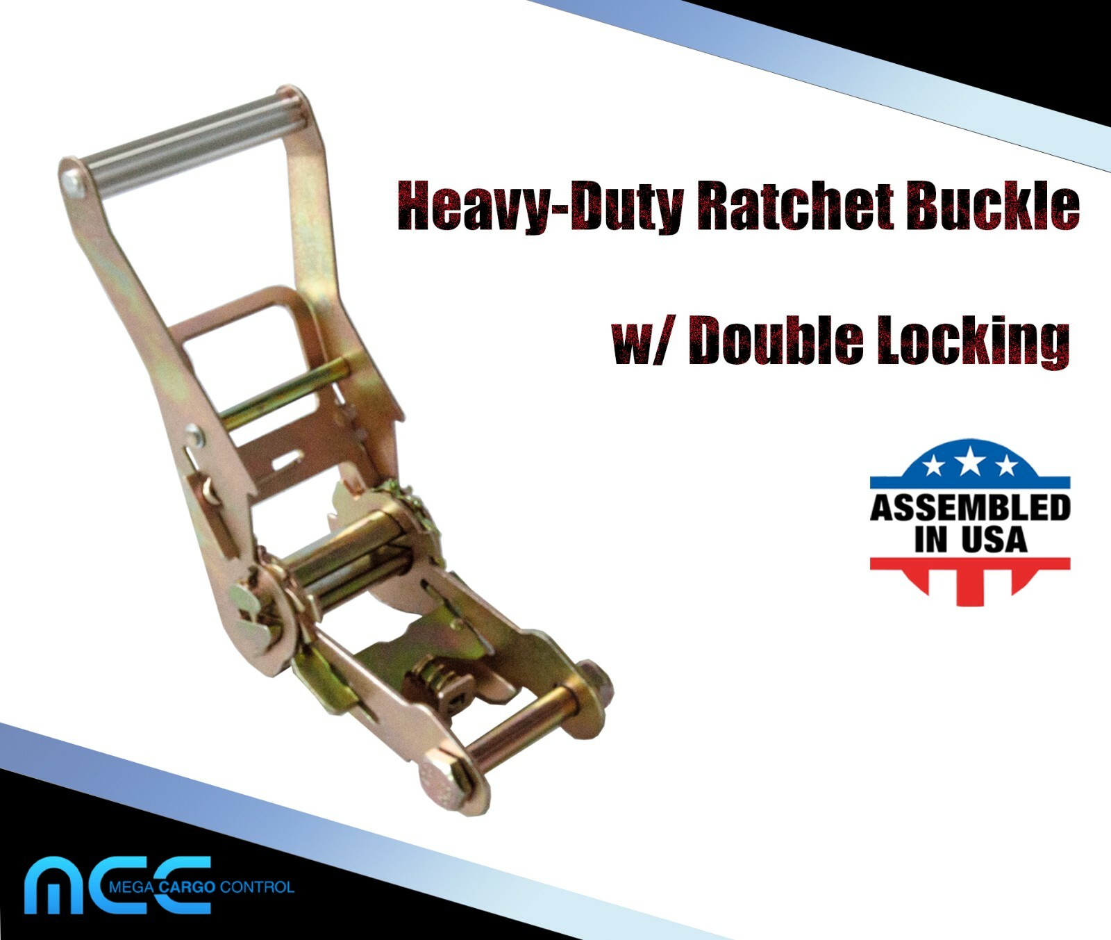 USA 4 Pack 2" x 8' Ratchet Tie Down Axle Strap for Race Car Trailer Car Hauler