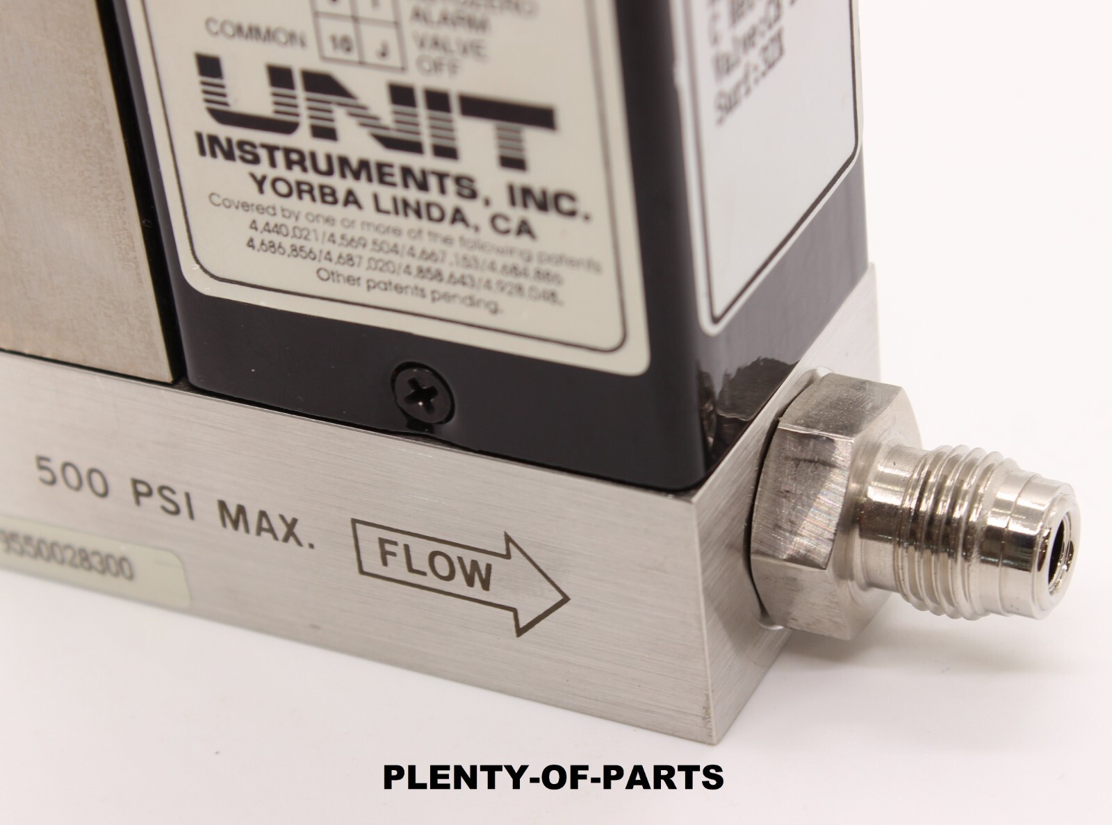 Unit Instruments Mass Flow Controllers 1400A Series N2 500psi Max 500SCCM