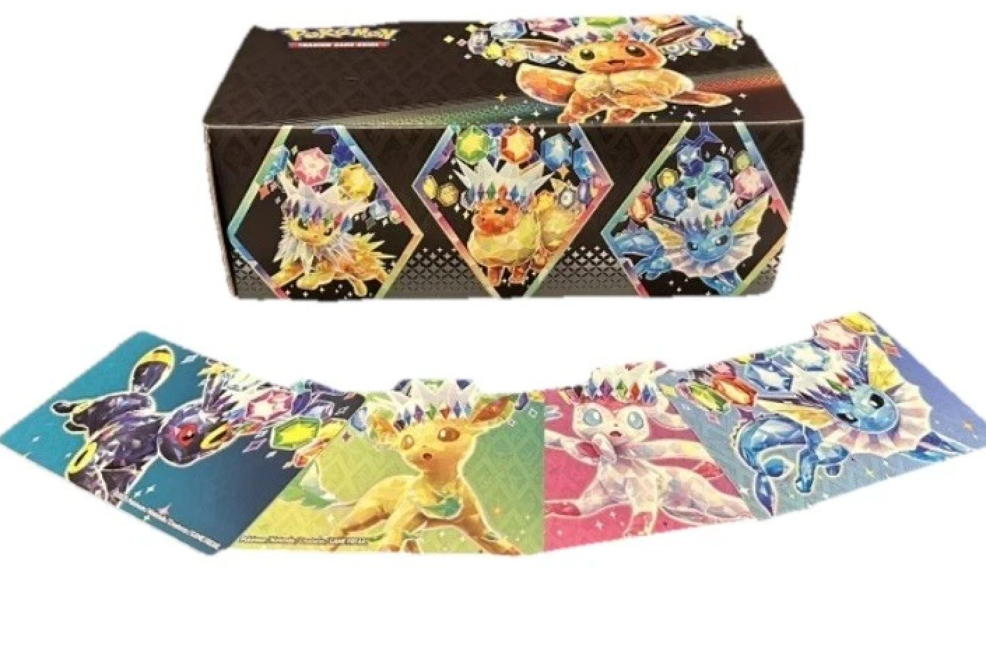 Pokemon Prismatic Evolutions - Surprise Box (EMPTY) Storage Box & Dividers ONLY