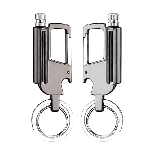 Permanent Match Infinity Lighter, Multitool Keychain Bottle Opener for Men,