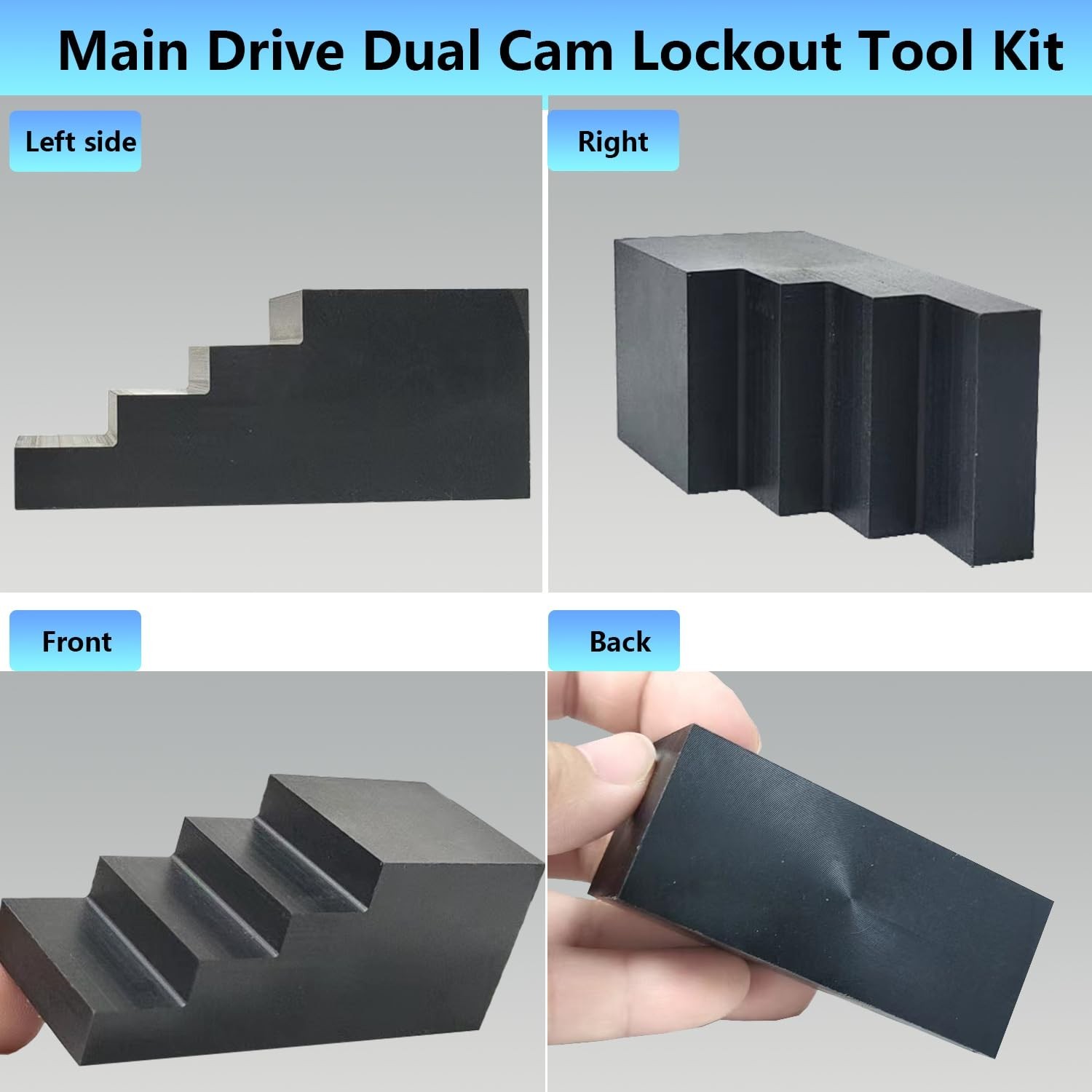 2 Pcs Primary Drive Locking Tool for Harley Transmissions & Chains - Big Twin, X