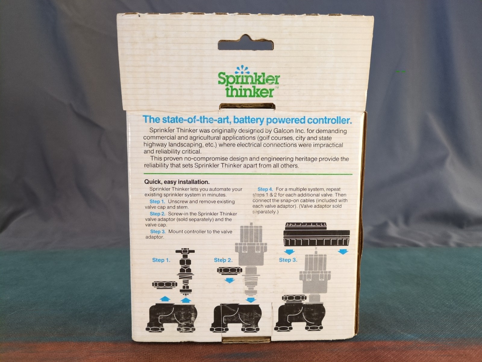 Sprinkler Thinker Model R005-C 5-Station Battery Operated Automatic Control Kit