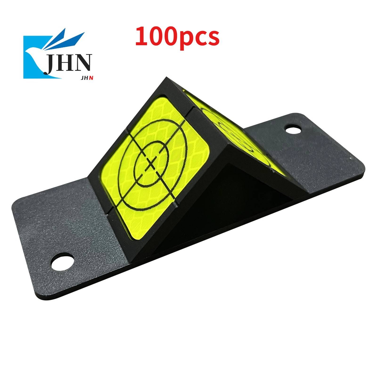 100pcs 45 Degree Double-Sided Targets With 30*30mm Reflector For Surveying